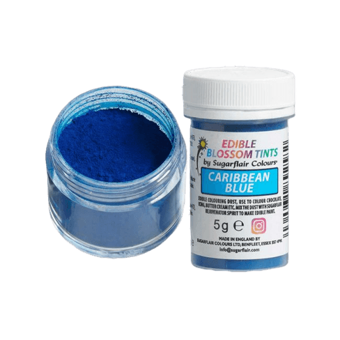 Farbpulver - Blossom Tint Dust Caribbean Blue - SUGARFLAIR