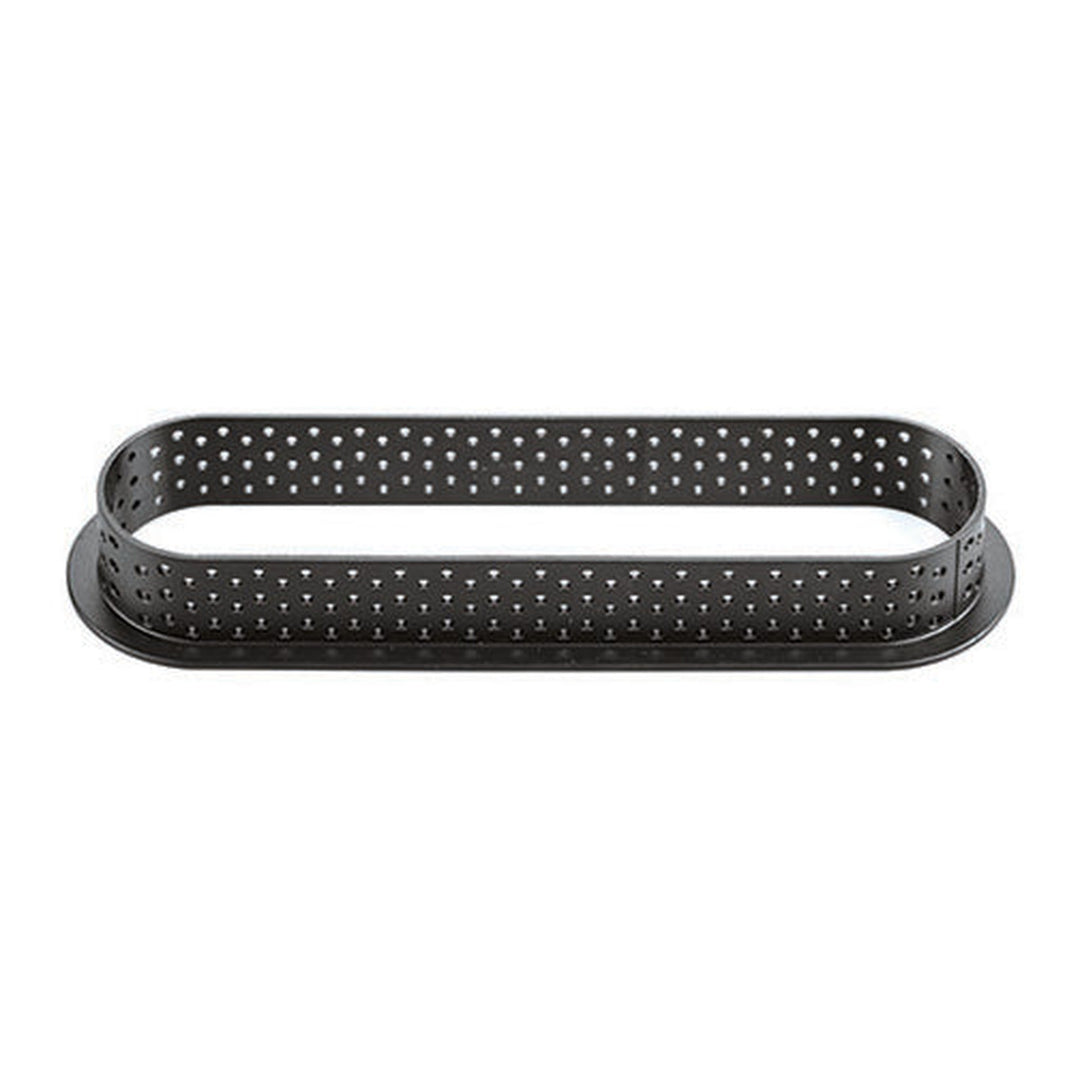 Moule à Tartelette Rectangulaire Perforé 146 x 35 mm - Silikomart