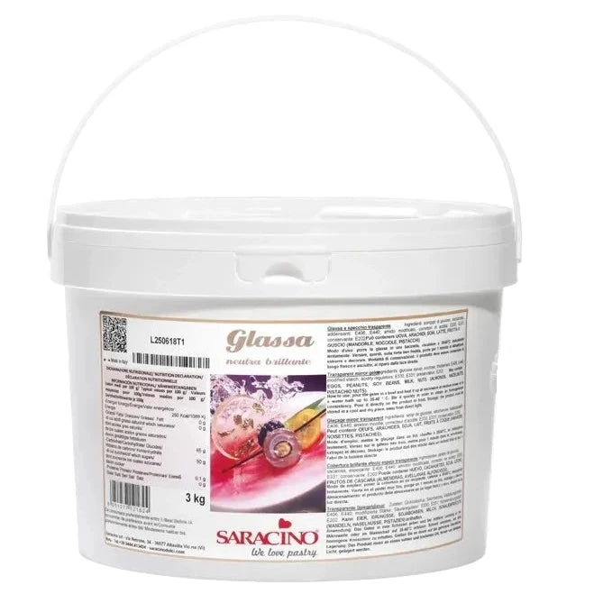 Glaçage Miroir Saracino Transparent - 3 kg