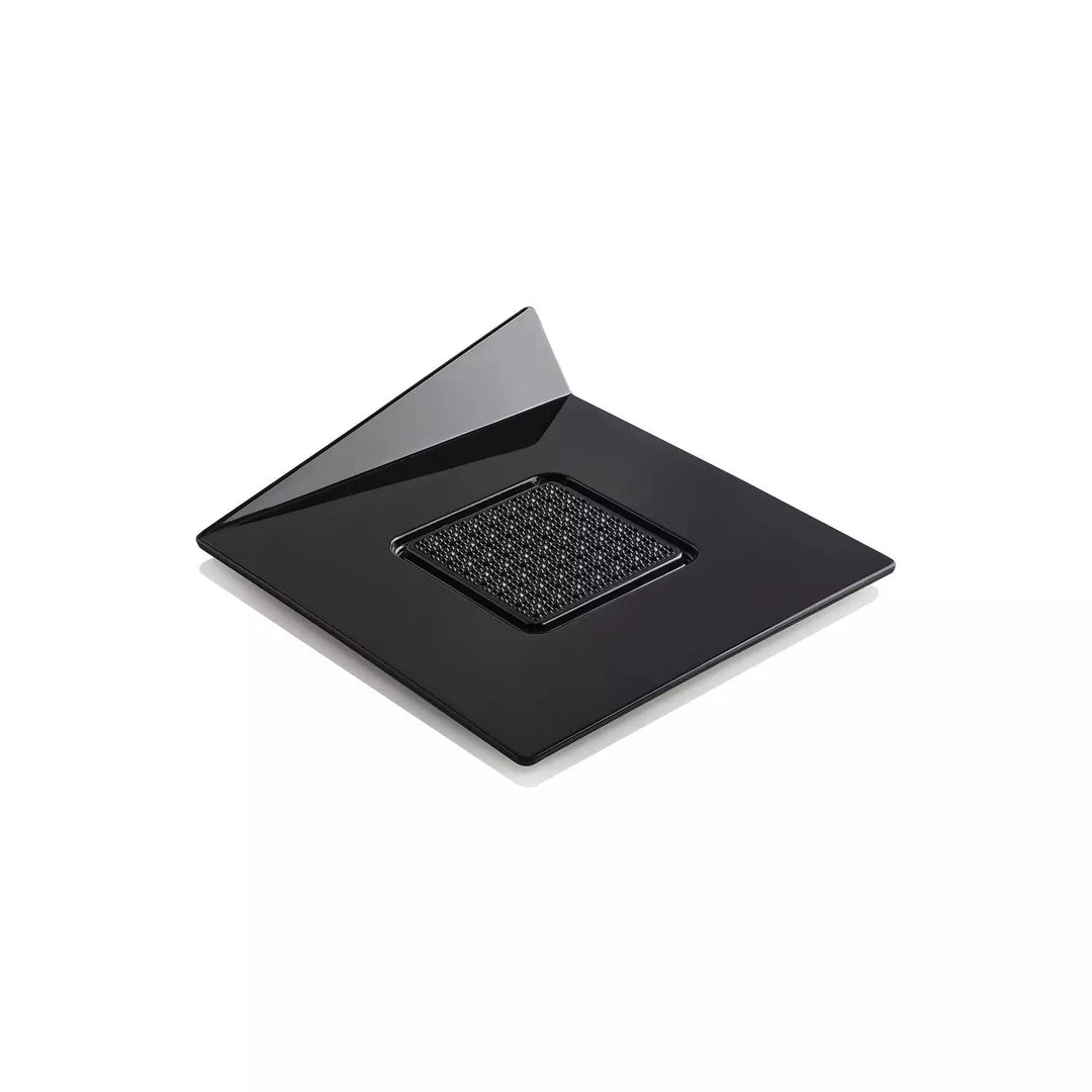 Set/100 Semelles Carrées Noires – 83×83 mm – Réutilisables