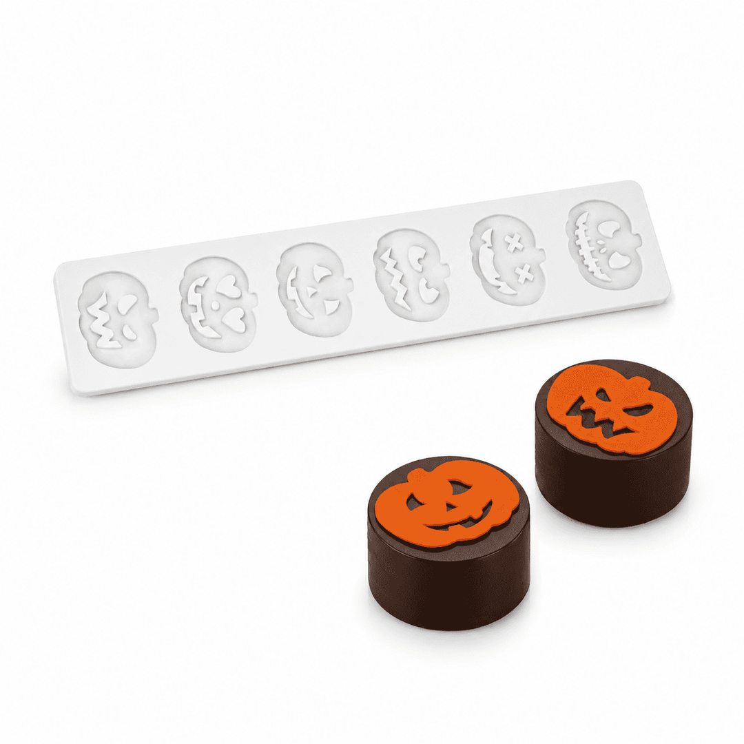Tapis Silicone Lanterne Halloween 6 Empreintes