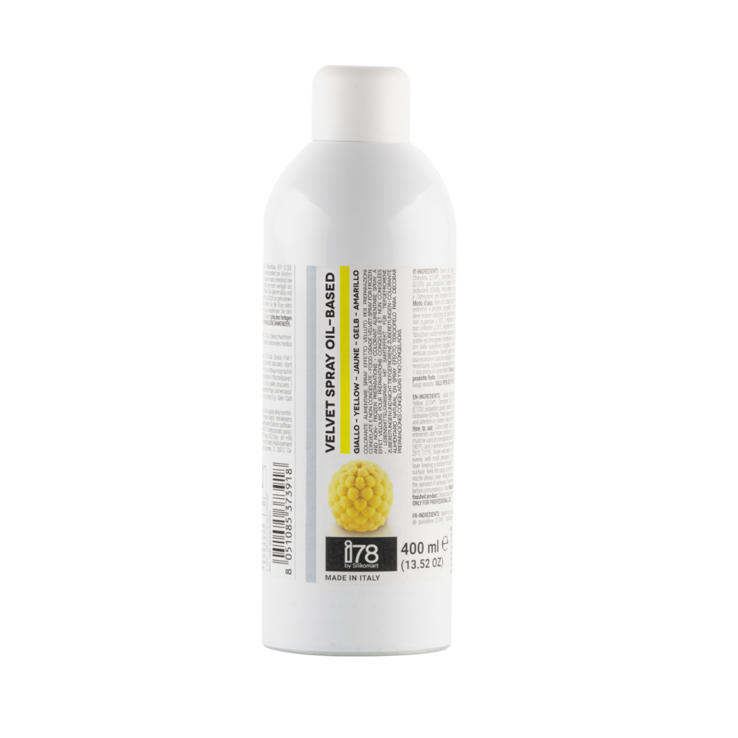 Spray Effet Velours à Base d’Huile - Jaune 400 ml