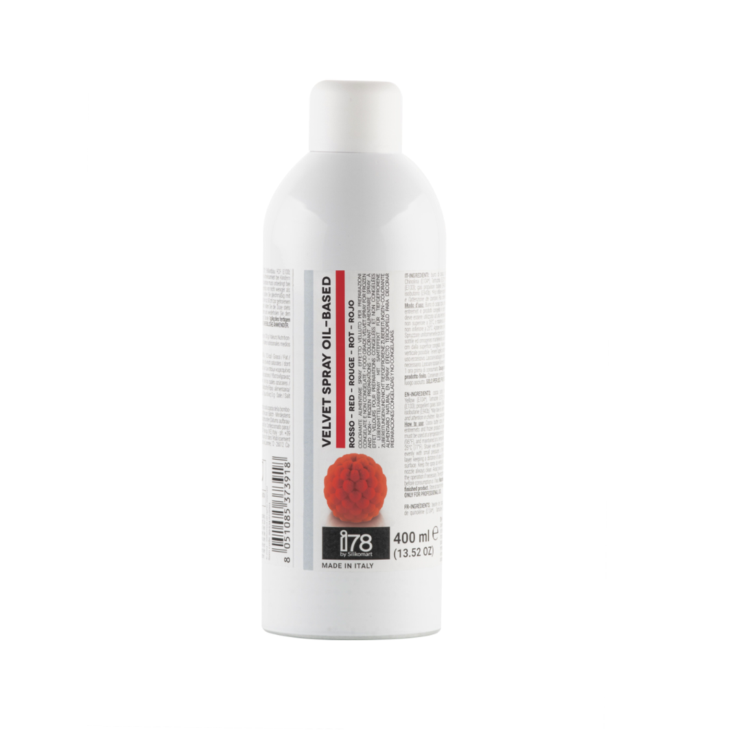 Spray Effet Velours à Base d’Huile - Rouge 400 ml