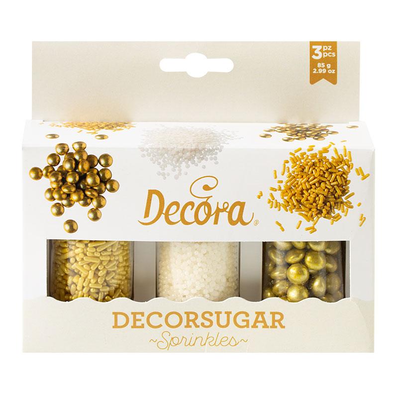 Sprinkles Mix - Gold and White