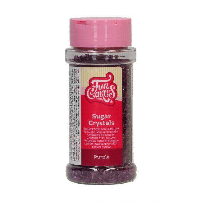 Glitzernder Sandzucker 80g – Lila – LUSTIGE KUCHEN