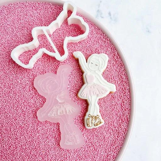 Tampon 3D + Cutter - Ballerine Patin à Glace