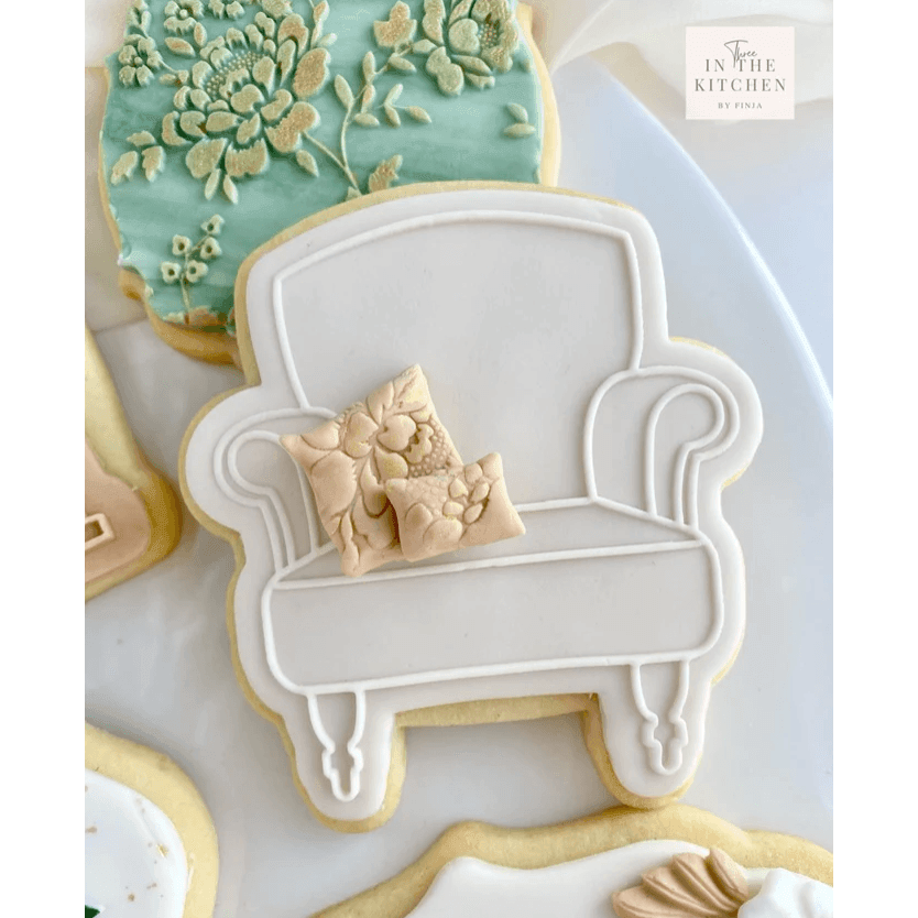 Tampon 3D + Cutter - Fauteuil