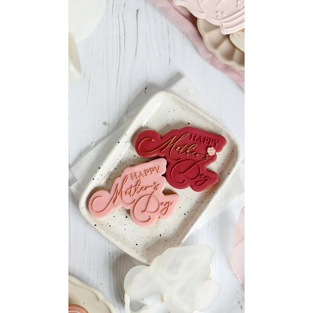 Tampon 3D + Cutter - Happy Mother's Day