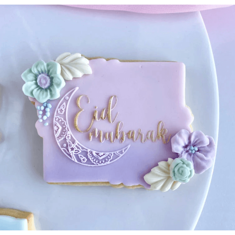 Tampon 3D - Eid Mubarak Lune