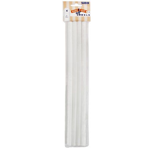 Tiges Easy Cut 30 cm - Dowels Wedding Cake (lot de 4)